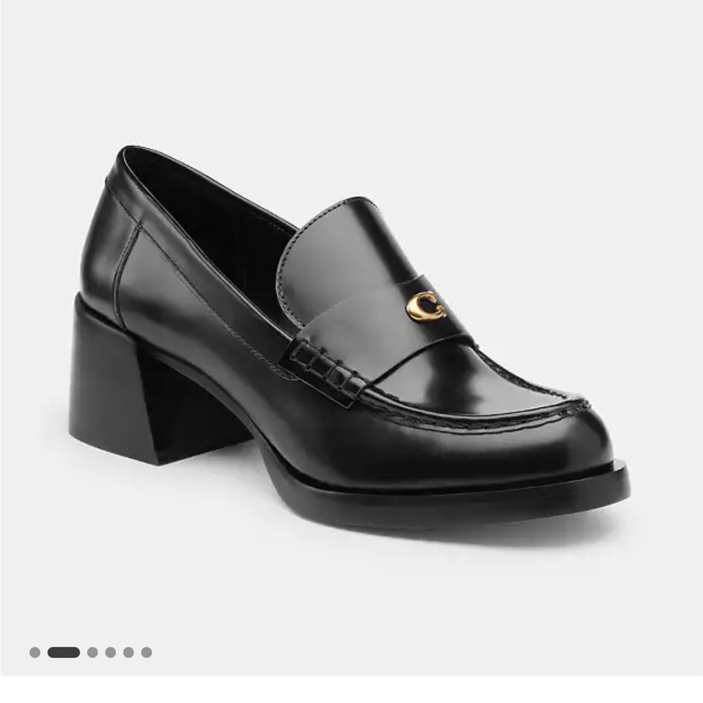 Coach loafer heels